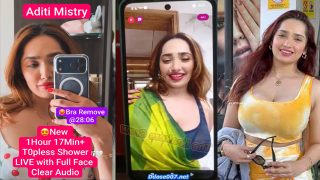 Aditi Mistry Wet Shower – Topless Boobs Squeeze Pussy Rubbing