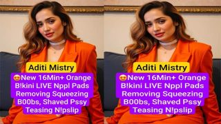 Aditi Mistry Hot – Bikini Off Nude Pussy Viral