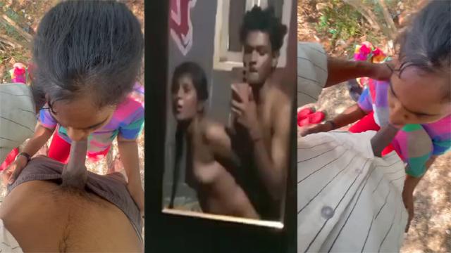Tamil Cousin Teen Brother & Sister Outdoor Dick Fucking